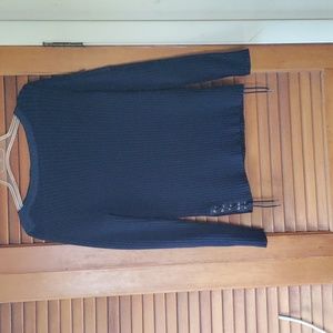 Lauren Ralph Lauren woman size small navy blue sweater